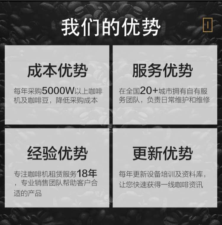 靠谱咖啡机租赁平台，企业长期合作优选